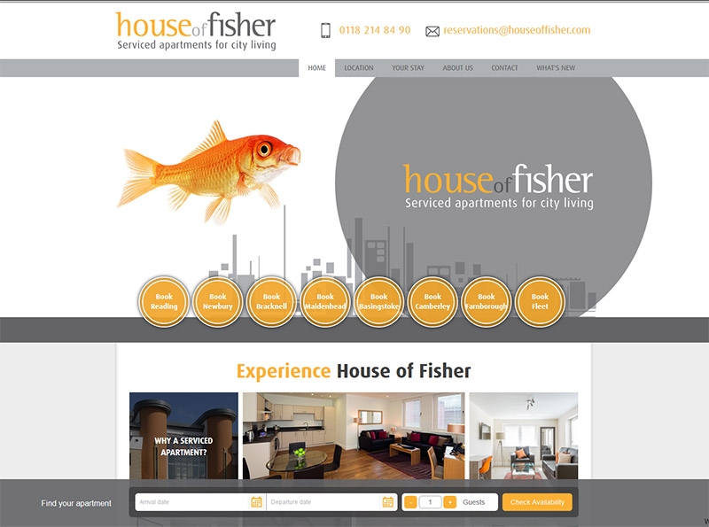 House of Fisher Website